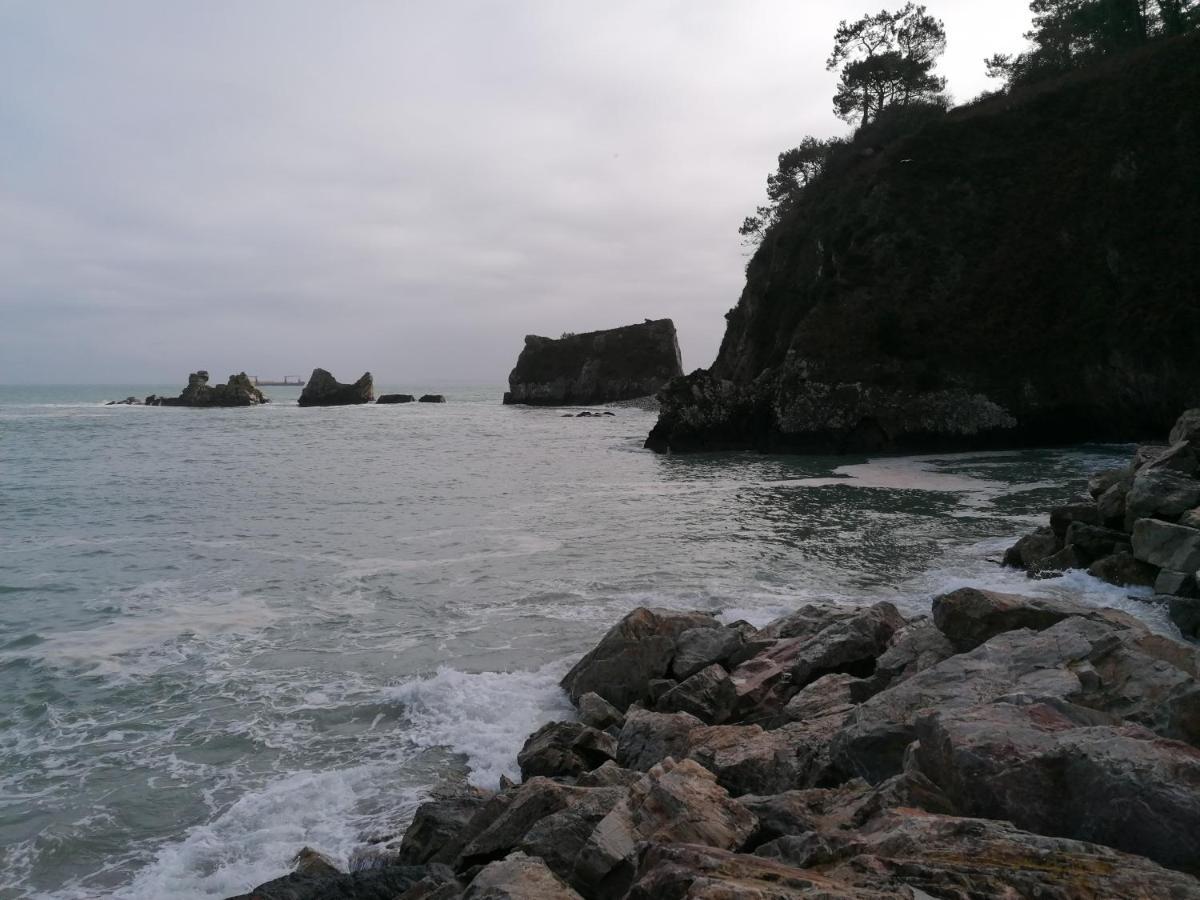 T1Bis, 100M De La Belle Plage De Morgat 卡松 外观 照片